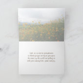 Salomo 2:10-12, Bijbelvers, Bloemen Kaart (Binnen)