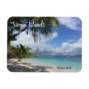 Salomon Beach, St. Thomas-eiland, Maagdeneilanden Magneet