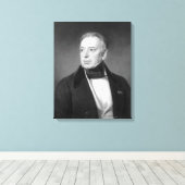 Salomon Mayer von Rothschild Canvas Afdruk (Insitu (Houten vloer))