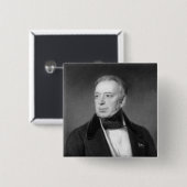 Salomon Mayer von Rothschild Vierkante Button 5,1 Cm (Voorkant /achterkant)