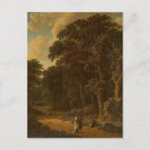 Salomon Rombouts - Boslandschap met bos... Briefkaart (Voorkant)