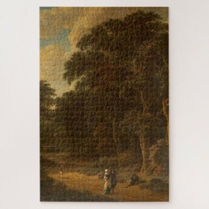 Salomon Rombouts - Boslandschap met bos... Legpuzzel