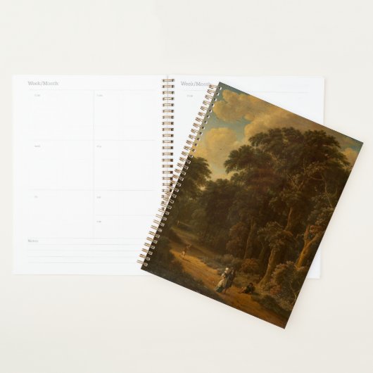 Salomon Rombouts - Boslandschap met bos... Planner (Display)