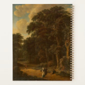Salomon Rombouts - Boslandschap met bos... Planner (Achterkant)