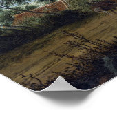 Salomon van Ruysdael A Country Road Poster (Hoek)