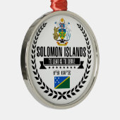 Salomoneilanden Metalen Ornament (Rechts)