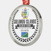Salomoneilanden Metalen Ornament (Links)