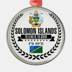Salomoneilanden Metalen Ornament