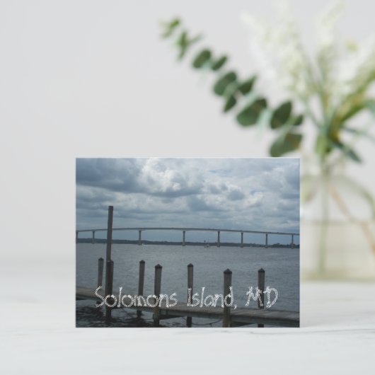 Salomonseiland, MD Briefkaart (Staand voorkant)