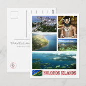 Salomonseilanden - Mozaïek - Briefkaart (Voorkant / Achterkant)