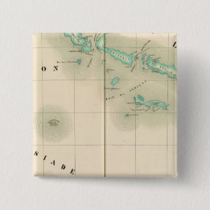 Salomonseilanden Oceanië nr. 32 Vierkante Button 5,1 Cm