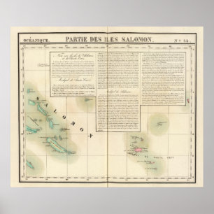 Salomonseilanden Oceanië nr. 33 Poster