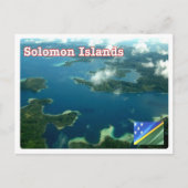 Salomonseilanden - Uitzicht vanuit de lucht - Briefkaart (Voorkant)