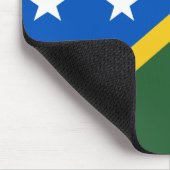 Salomonseilanden Vlag Mousepad Muismat (Hoek)