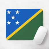 Salomonseilanden Vlag Mousepad Muismat (Met muis)