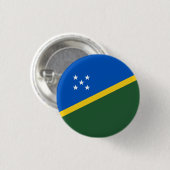 Salomonseilandvlag, vlag van de Salomonseilanden Ronde Button 3,2 Cm (Voorkant /achterkant)