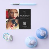 Salon Afspraak Hair Make-up Nails Business Logo Flyer (Enkel)