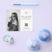 Salon Afspraak Hair Make-up Nails Business Logo Flyer (Enkel)