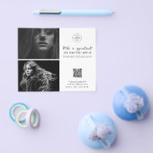 Salon Afspraak Hair Make-up Nails Business Logo Flyer (Enkel)