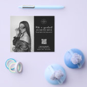 Salon Afspraak Hair Make-up Nails Business Logo Flyer (Enkel)