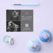 Salon Afspraak Hair Make-up Nails Business Logo Flyer (Enkel)