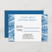 Salon Afspraak Herinnering Kaart (Voorkant / Achterkant)
