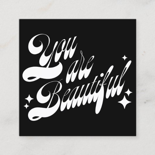 Salon Afspraak Herinnering, Roze Retro Sterren Afsprakenkaartje (Voorkant)