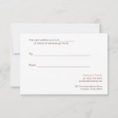 Salon and Spa Faux Gold Leaf Paper (Achterkant)