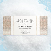 Salon and Spa Silver Sequins Cadeaubon