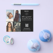 Salon Appointment Hair Braids Business Logo Photos Flyer (Enkel)