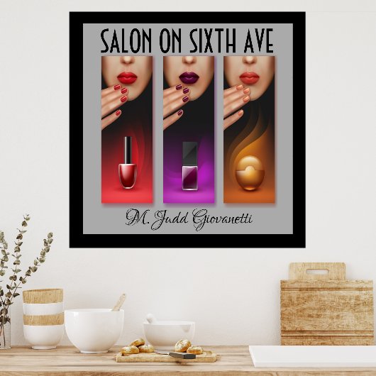 Salon Art Poster (Keuken)