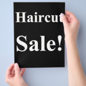 Salon Barber Haircut Posters - Promotie Flyer (Hand)