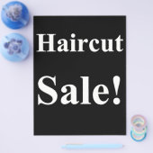 Salon Barber Haircut Posters - Promotie Flyer (Enkel)