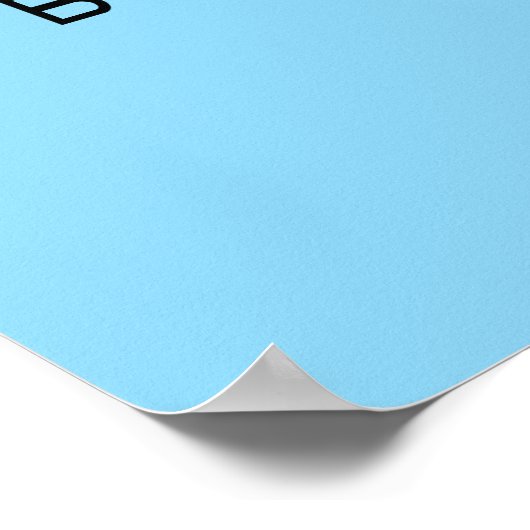 Salon Barbershop Poster Haircuts New Client  (Hoek)