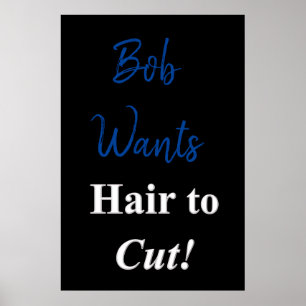 Salon Barbershop Posters Hair om te knippen