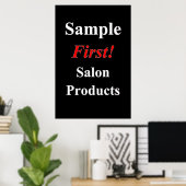 Salon Barbershop Posters Sample Sale Products (Thuiskantoor)