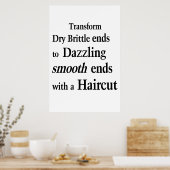 Salon Barbershop Posters Transform Brittle Ends? (Keuken)