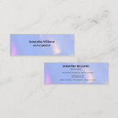 Salon Beautician Makeup Mini Visitekaartje (Voorkant / Achterkant)
