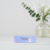 Salon Beautician Makeup Mini Visitekaartje (Staand voorkant)