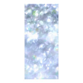 salon bokeh pastel sparkle list reclamekaart (Achterkant)