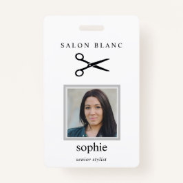 Salon Business Promotional Badge