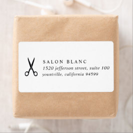 Salon Business Promotional Etiket