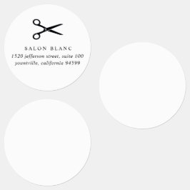 Salon Business Promotional Labels