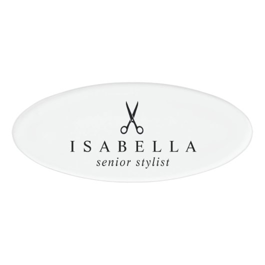 Salon Business Promotional Naambadge (Voorkant)