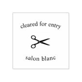 Salon Business Promotional Rubberstempel (Afrduk)