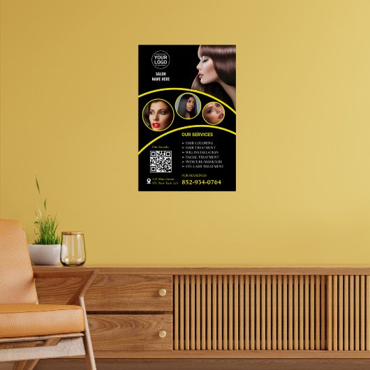Salon Business Services Poster (Woonkamer 2)