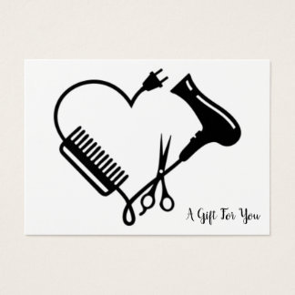 Salon cadeaubon visitekaartje