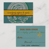 Salon Card Visitekaartje (Voorkant / Achterkant)