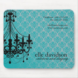 Salon Chandelier Mousepad Muismat