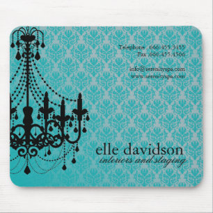Salon Chandelier Mousepad Muismat